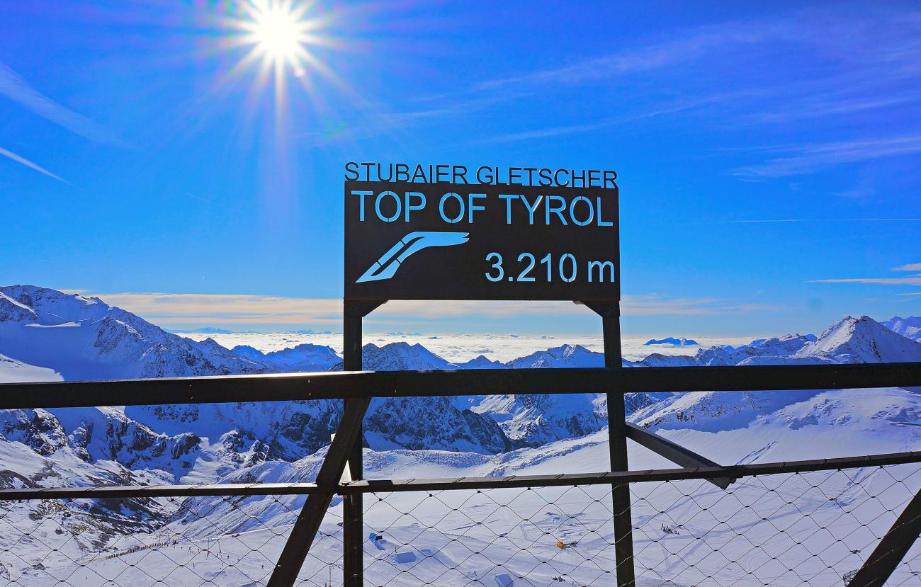Stubaier Gletscher: Das ewige Eis und die Aussichtsplattform "Top of Tyrol"