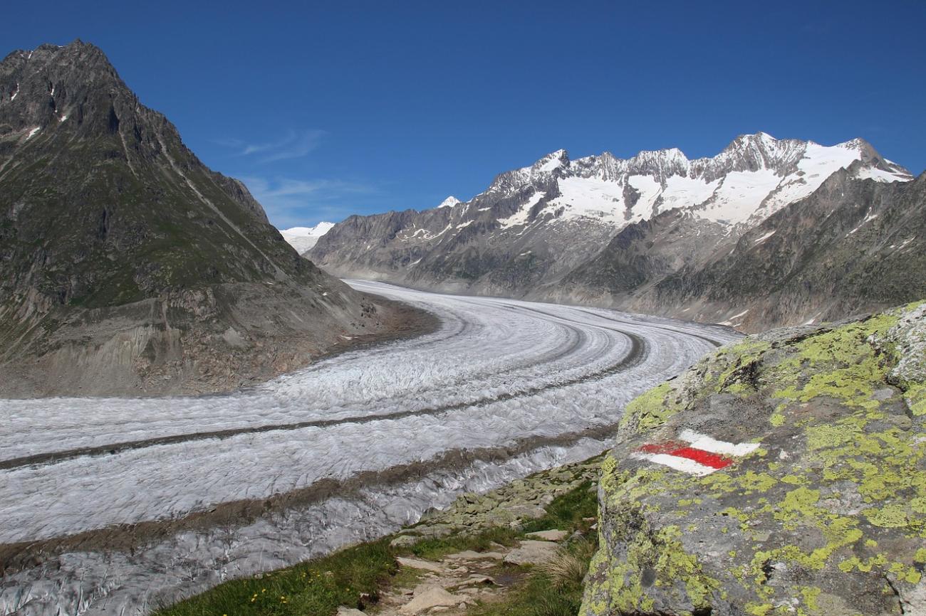 Das Naturparadies Aletsch: Der Aletschgletscher und seine Umgebung